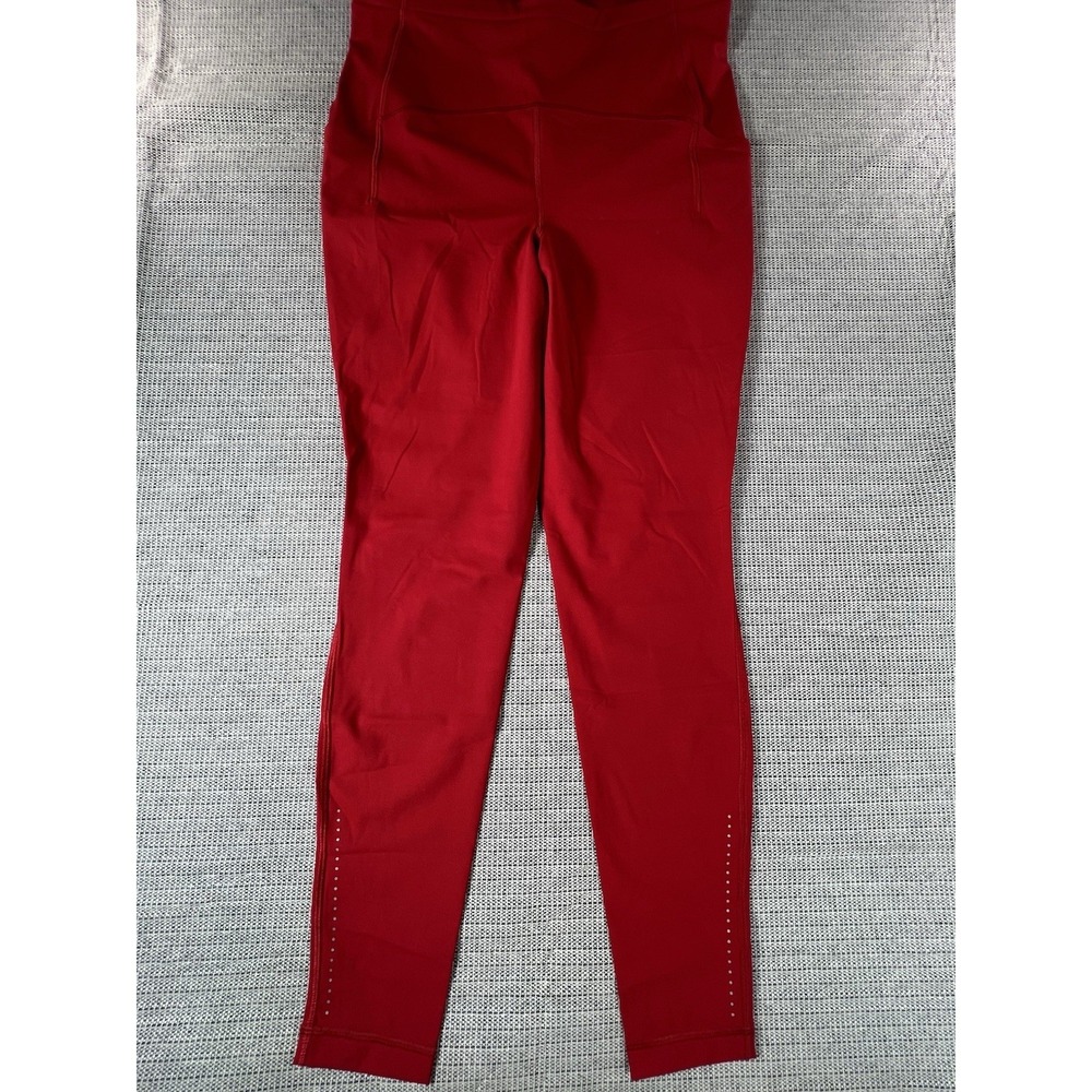 Lululemon Speed Up High-Rise‎ Tight 28 Womens Sz 10 Red Luxtreme Running